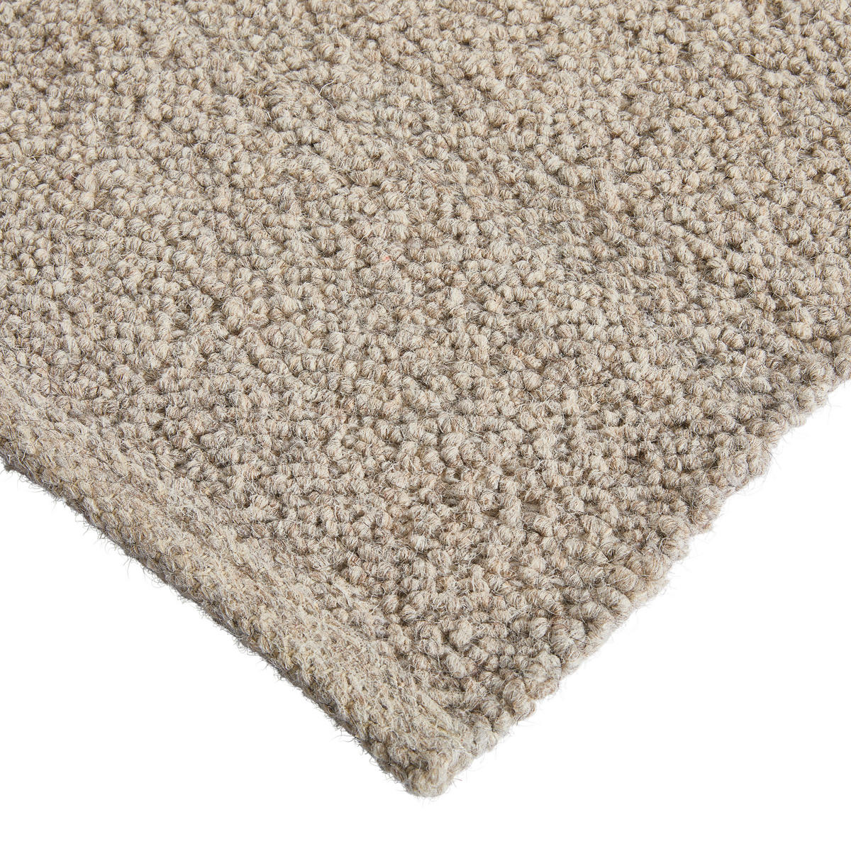 HANDWEBTEPPICH 160/230 cm Taupe  - Taupe, Natur, Textil (160/230cm) - Linea Natura