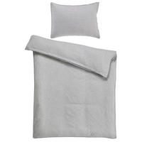 BETTWÄSCHESET Jersey 160/210 cm  50 cm/70 cm  - Platinfarben, Basics, Textil (160/210cm) - Novel