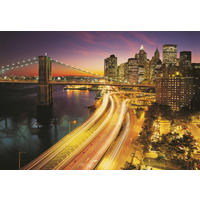 FOTOTAPETE NYC Lights  - Multicolor, LIFESTYLE, Papier (368/254cm) - Komar