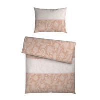 BETTWÄSCHE Satin 140/220 cm  - Beige, Textil (140/220cm) - Novel