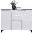 REGAL Anthrazit  - Anthrazit/Schwarz, KONVENTIONELL, Holzwerkstoff/Kunststoff (46/90/40cm) - Hom`in