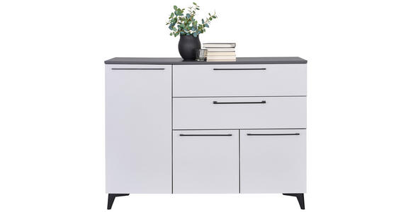 REGAL Anthrazit - Anthrazit/Schwarz, KONVENTIONELL, Holzwerkstoff/Kunststoff (46/90/40cm) - Hom`in
