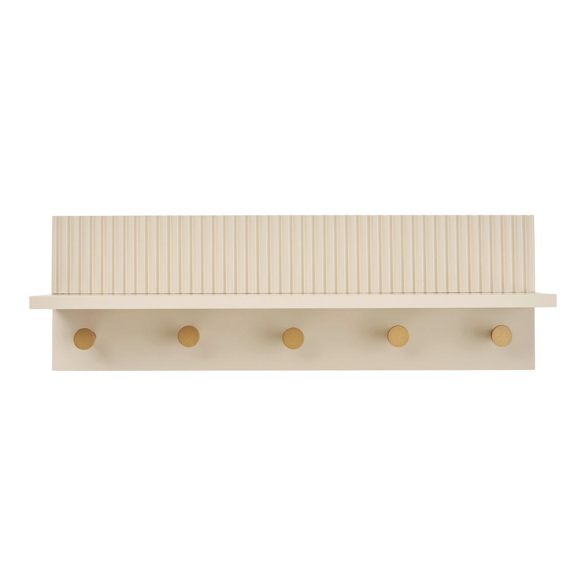 WANDREGAL  - Beige, Basics, Holzwerkstoff (12/50/16cm)