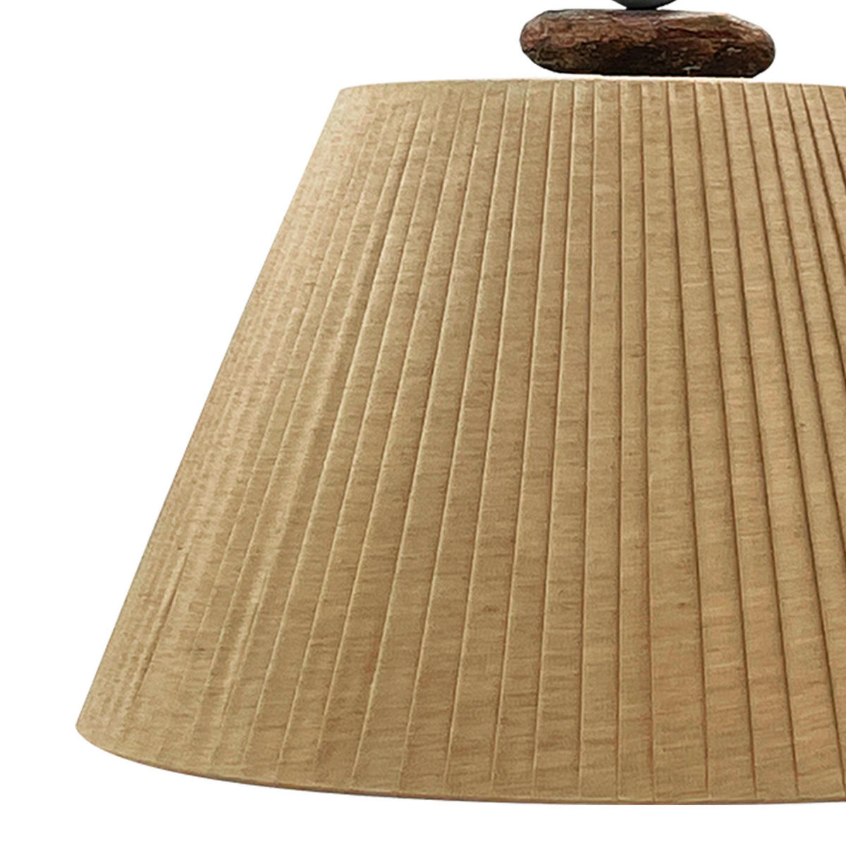 PENDELLEUCHTE 45/110 cm  - Hellbraun/Dunkelbraun, KONVENTIONELL, Kunststoff/Textil (45/110cm)