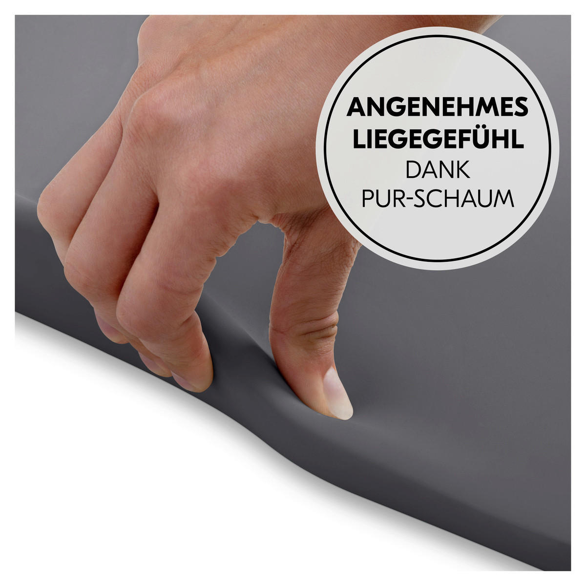 WICKELAUFLAGE   - Grau, Basics (50/10/70cm) - Hauck