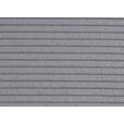 ECKSOFA  in Cord Grau  280/173 cm  - Schwarz/Grau, KONVENTIONELL, Textil/Metall (280/173cm) - Hom`in