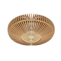 DECKENLEUCHTE  49/17 cm    - Eichefarben, Design, Holzwerkstoff (49/17cm) - Dieter Knoll
