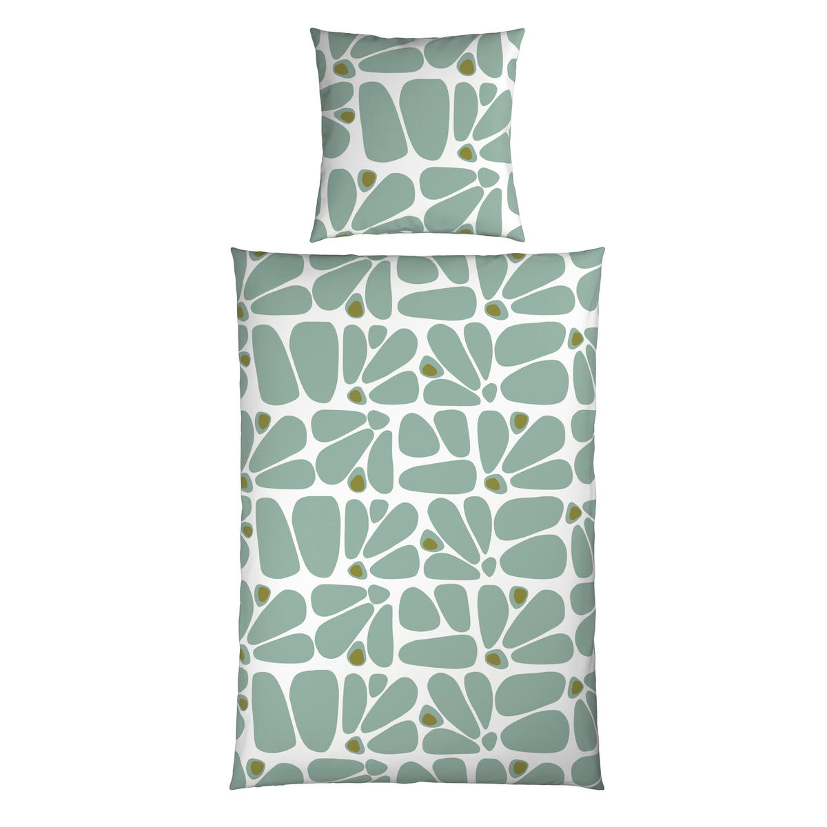 BETTWÄSCHE Renforcé 135/200 cm  - Grün, Textil (135/200cm) - Esposa