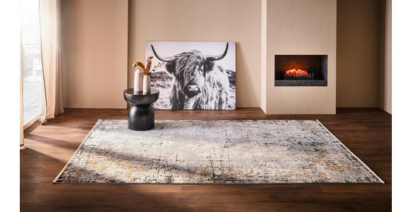 WEBTEPPICH 120/180 cm Poseidon Grau, Multicolor rechteckig  - Multicolor/Grau, Design, Naturmaterialien/Textil (120/180cm) - Dieter Knoll