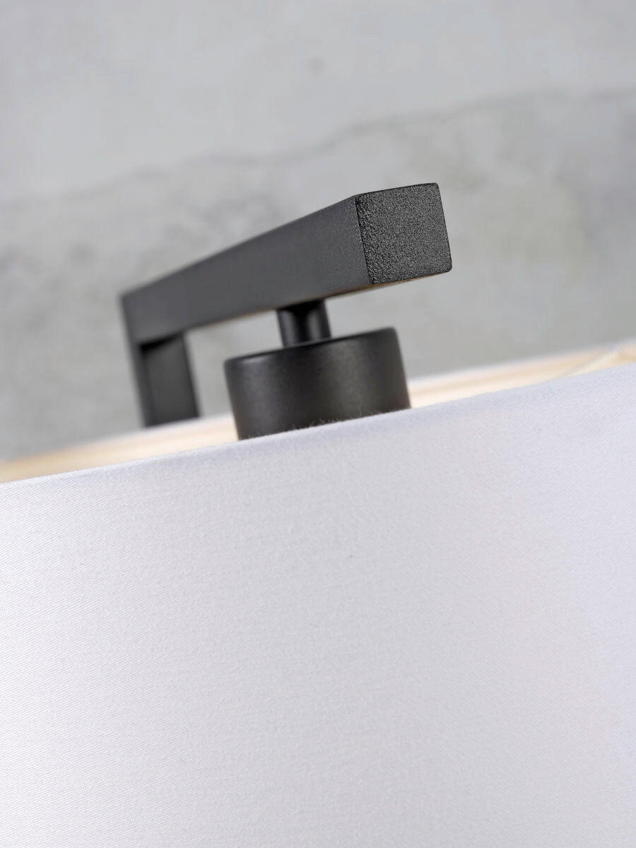 Thumbnail - It's about Romi Stehleuchte Boston, Schwarz, Beige, Metall, Textil, 160 cm, Lampen & Leuchten, Innenbeleuchtung, Stehlam...