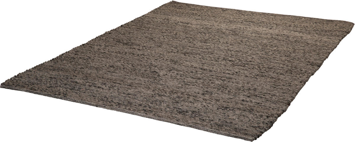 FLACHWEBETEPPICH 200/290 cm  - Graphitfarben, Basics, Textil (200/290cm)