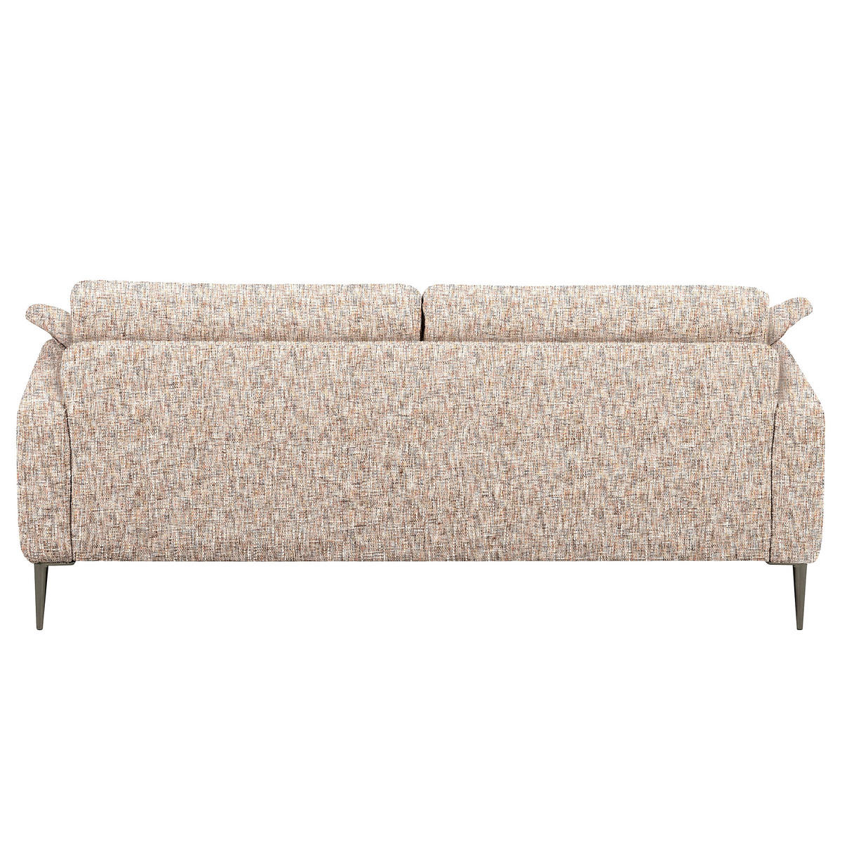 3,5-SITZER - Blau/Weiss, Design, Textil/Metall (207/85/92cm) - Livetastic