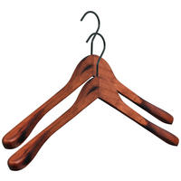 KLEIDERBÜGELSET 2-TEILIG 45 cm Holz  - Braun/Kupferfarben, KONVENTIONELL, Holz (45cm)
