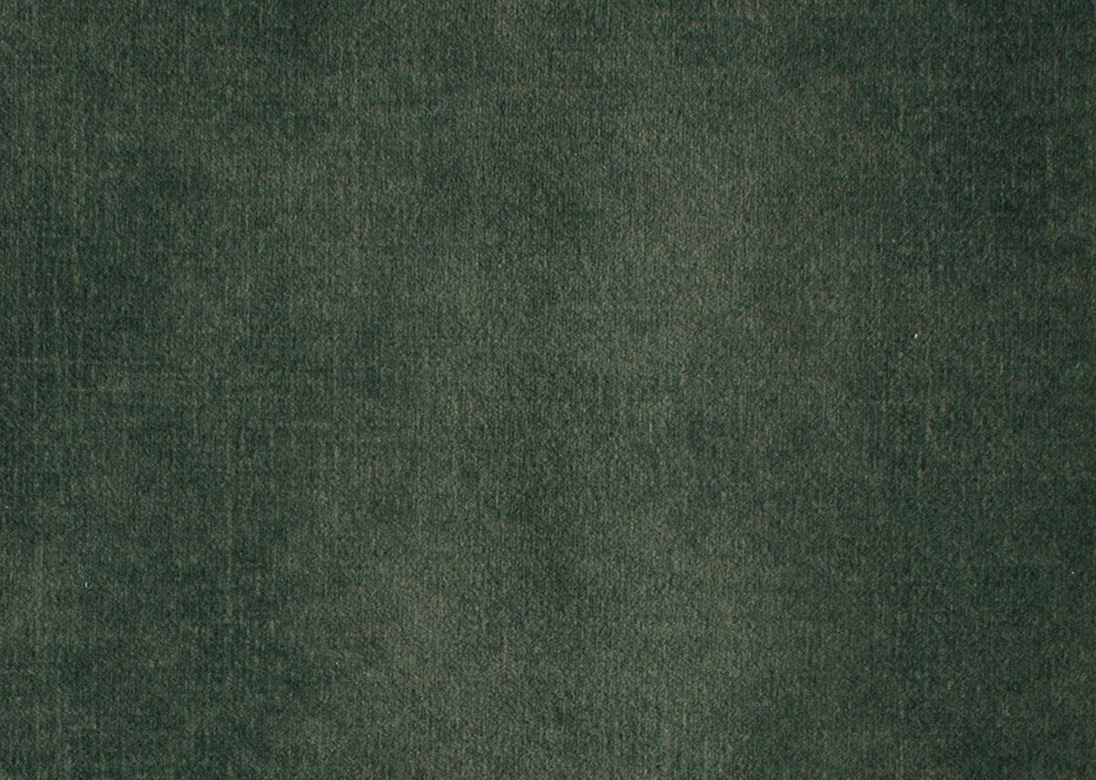 ECKSOFA in Velours Olivgrün  - Schwarz/Olivgrün, Design, Textil/Metall (180/310cm) - Dieter Knoll