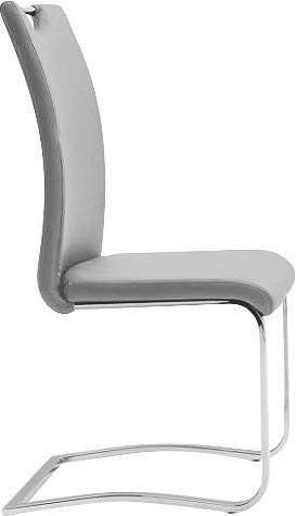 HOUPACÍ ŽIDLE, šedá - šedá, Design, kov/textil (43/100/57cm) - Carryhome