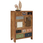 HIGHBOARD  in 80/115/40 cm  - Multicolor, LIFESTYLE, Holz/Metall (80/115/40cm) - Landscape