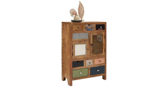 HIGHBOARD  in 80/115/40 cm  - Multicolor, LIFESTYLE, Holz/Metall (80/115/40cm) - Landscape