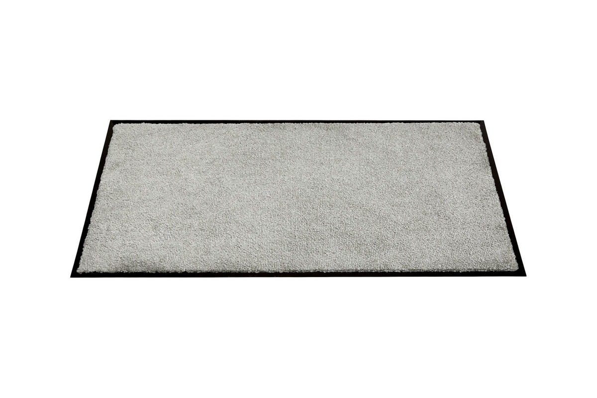 FUSSMATTE - Graphitfarben, Konventionell, Textil (67/150cm) - Schöner Wohnen