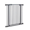 TREPPENSCHUTZGITTER 75 - 80/77 cm  - Dunkelgrau, Basics, Kunststoff/Metall (75 - 80/77cm) - Hauck
