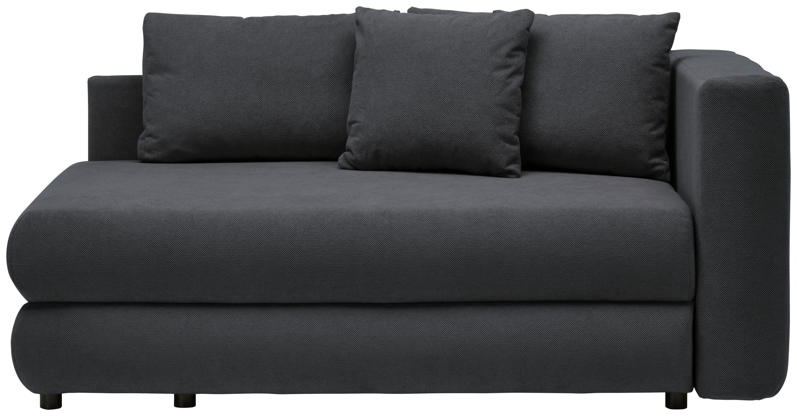 Cantus Récamiere Anthrazit 171x71-88x93 cm