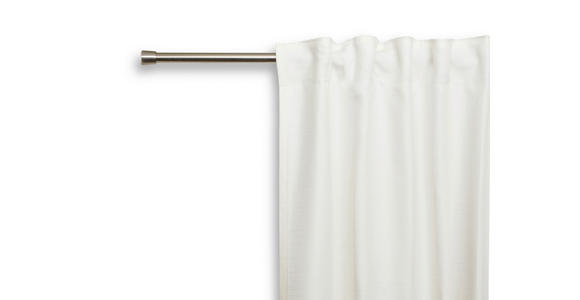 KLEMMSTANGE  - Grau Hochglanz, Design, Metall (120-220cm) - Homeware