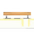 SITZBANK Asteiche massiv Eichefarben - Eichefarben, KONVENTIONELL, Holz/Metall (180/48/86cm) - CASSANDO