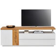LOWBOARD 170/57/40 cm - Eichefarben/Weiß, Design, Holz/Holzwerkstoff (170/57/40cm) - Xora