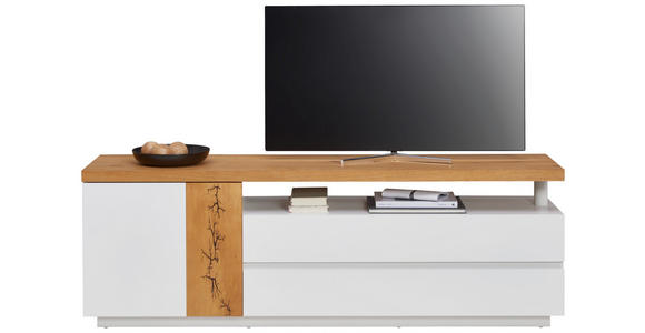 LOWBOARD 170/57/40 cm - Eichefarben/Weiß, Design, Holz/Holzwerkstoff (170/57/40cm) - Xora