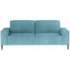 SCHLAFSOFA in Webstoff Blau  - Blau/Schwarz, Design, Textil/Metall (240/89/103cm) - Ti'me