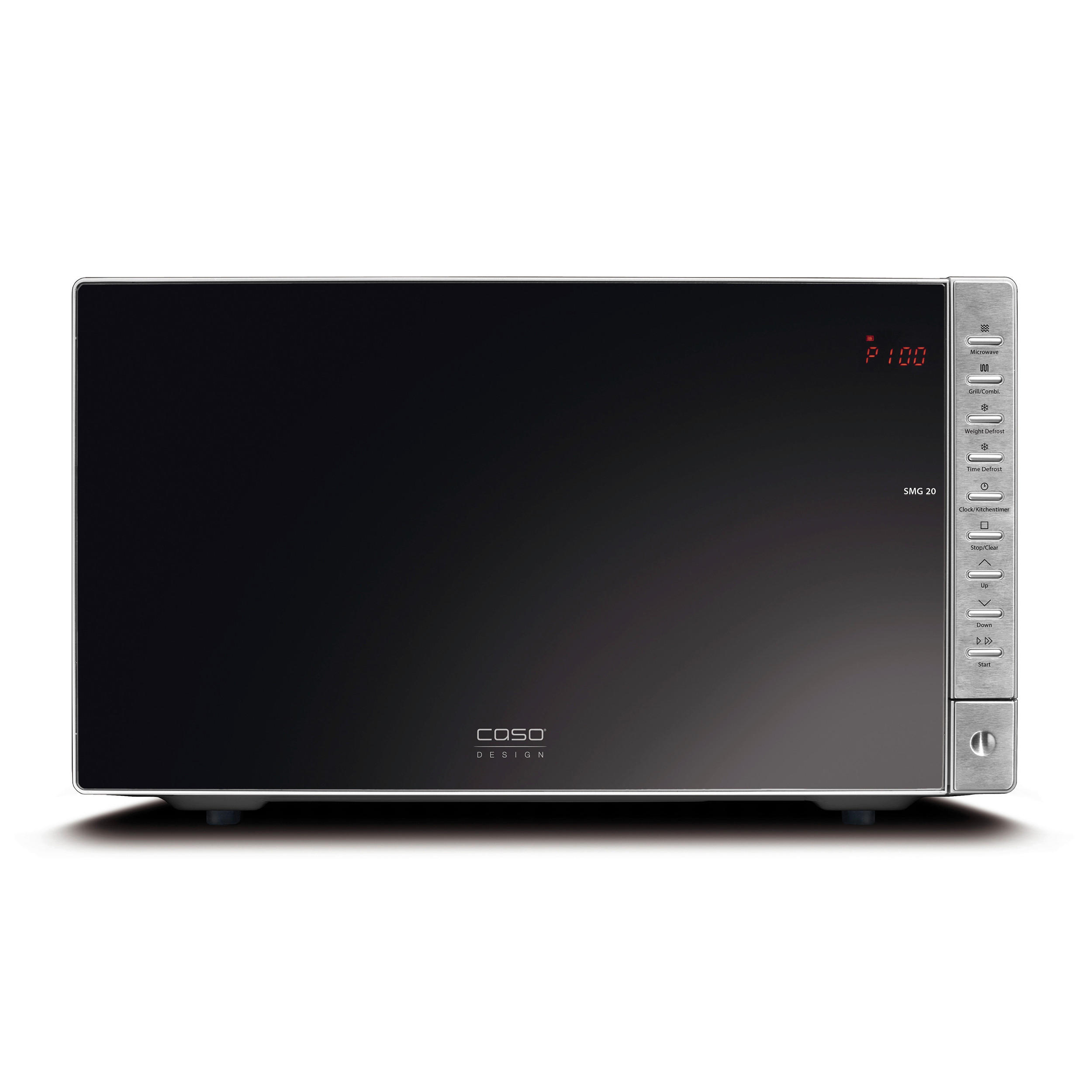 MIKROWELLE  - Silberfarben, Basics (46/29/34,5cm) - CASO Design