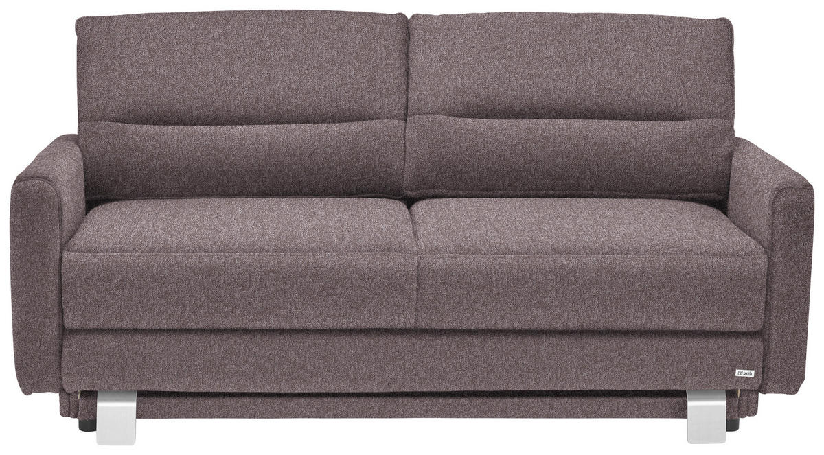 SCHLAFSOFA in Textil Braun