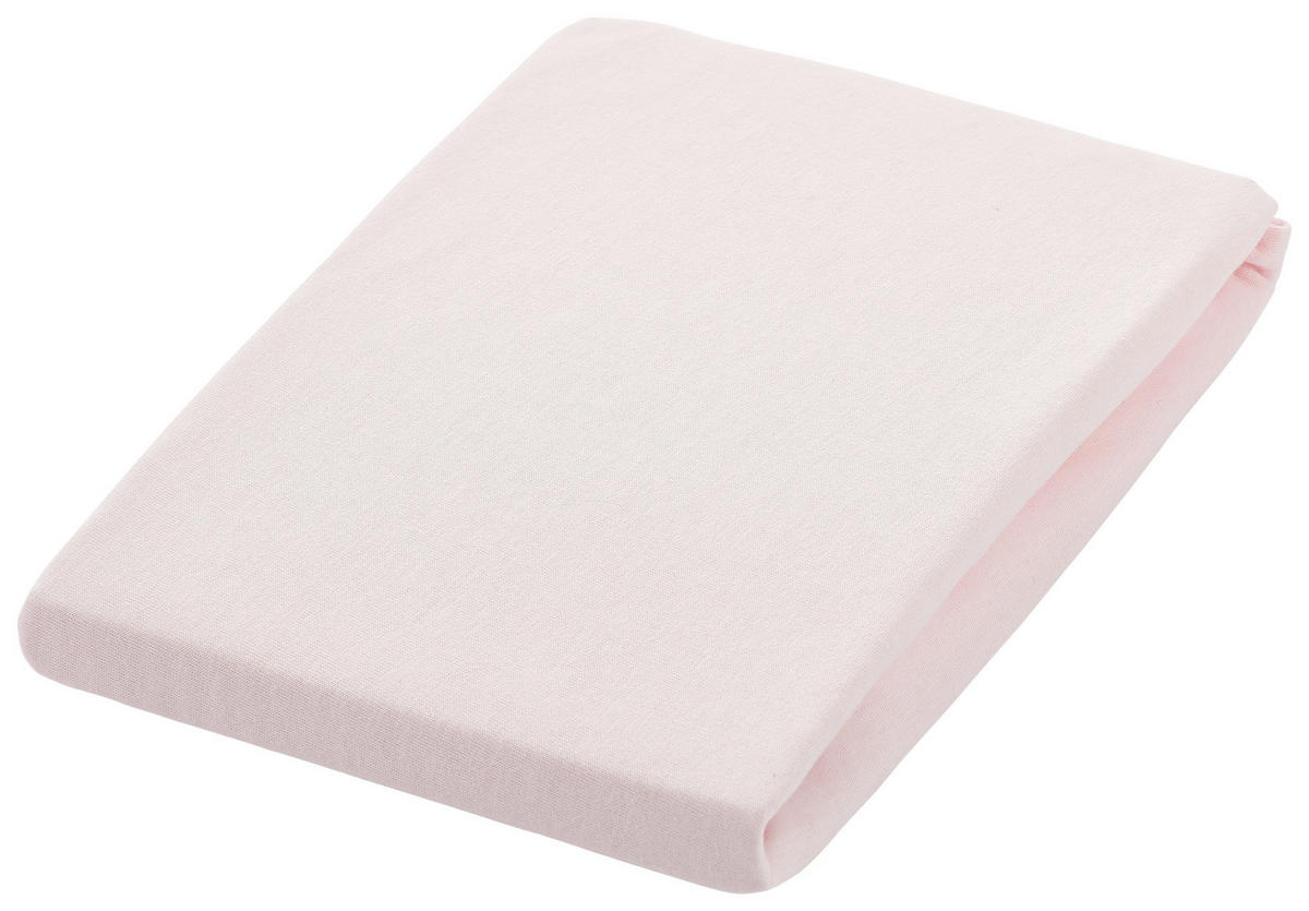 KINDERSPANNBETTTUCH 60-70/120-140 cm   - Rosa, Basics, Textil (60-70/120-140cm) - Patinio
