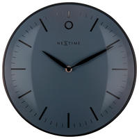 WANDUHR 30/30/4,3 cm   - Schwarz, Basics, Glas/Metall (30/30/4,3cm)
