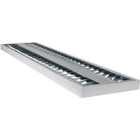 LED-DECKENLEUCHTE Nostal LED 124,5/31,2/4 cm   - Weiß, Basics, Metall (124,5/31,2/4cm)
