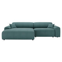Freisteller von home24 ECKSOFA Salbeigrün Velours, Feincord.