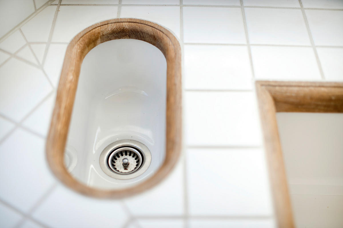 EINBAUKÜCHE CASTEL  - Eichefarben, Basics, Holz - OSTER