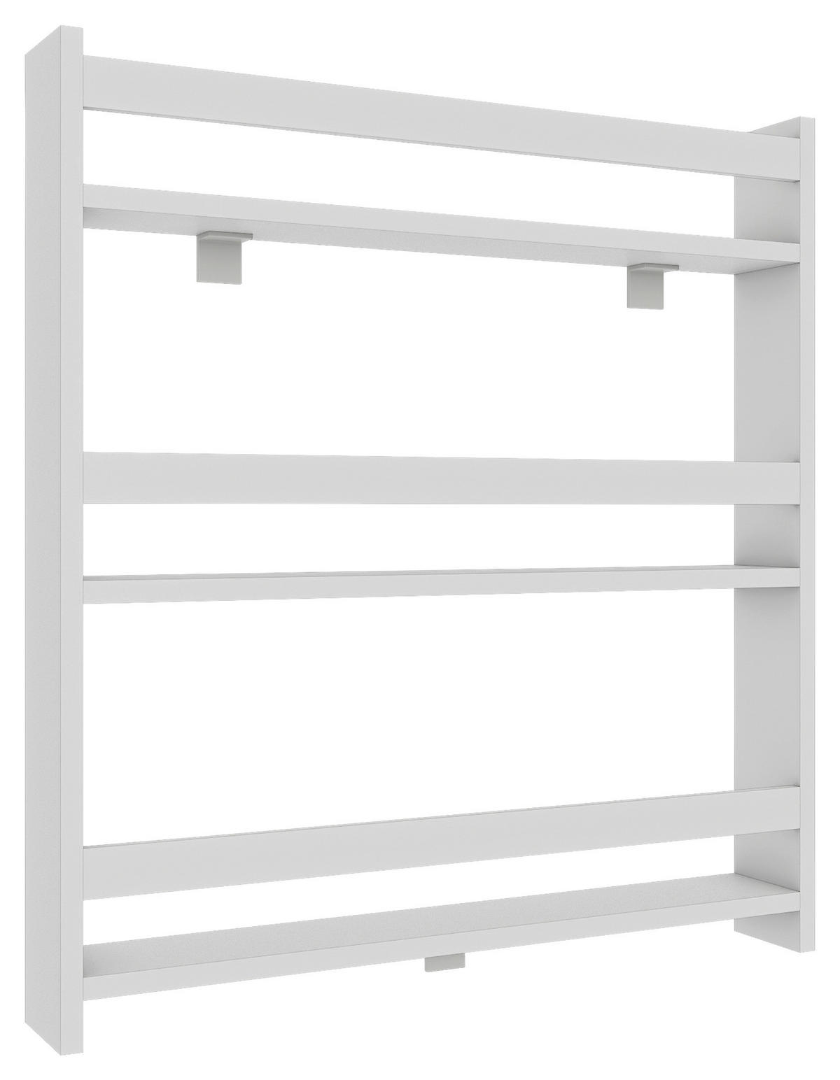 REGAL  70/80/10 cm Weiss  - Weiss, Modern, Holzwerkstoff (70/80/10cm) - MID.YOU