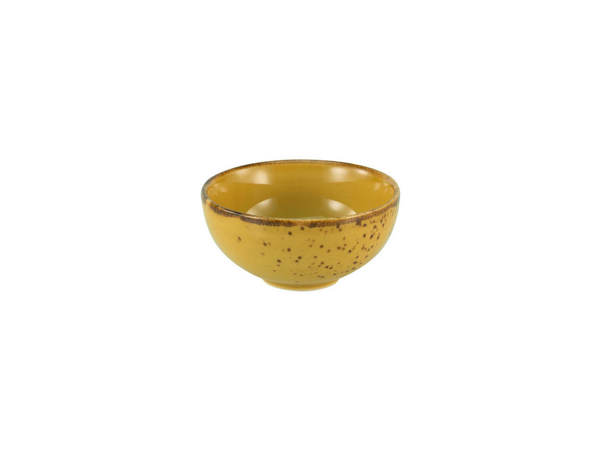 DIPSCHALENSET Keramik Steinzeug  - Currygelb, Trend, Keramik (8cm) - Creatable