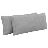 NIERENKISSEN  - Hellgrau, KONVENTIONELL, Textil (65/25cm) - Sit & More