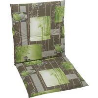 JASTUK ZA STOLICU  48/3/98 cm    - fango/zelena, Design, tekstil (48/3/98cm)