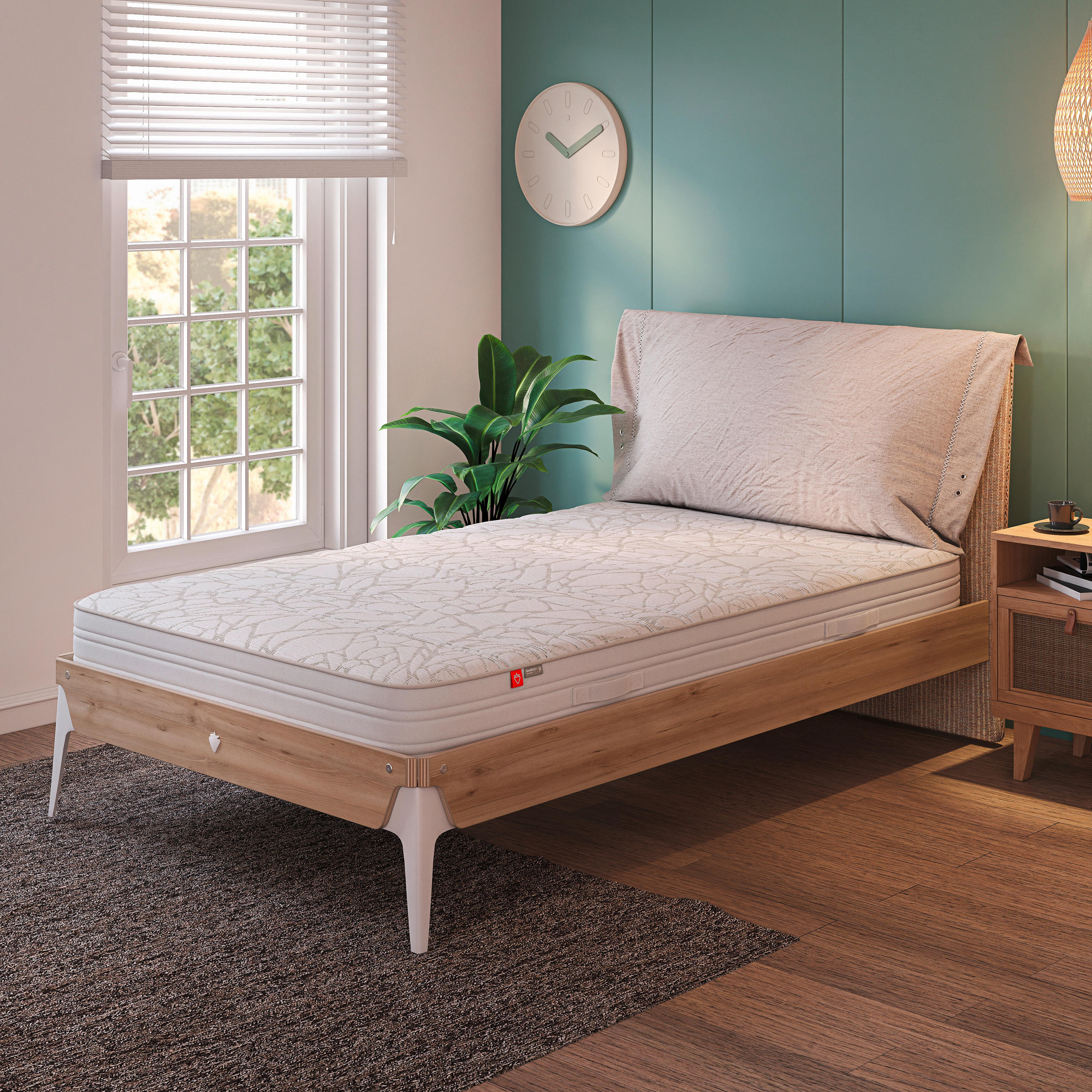 SALTEA  - alb/crem, Design, textil (100/19/200cm) - Cilek