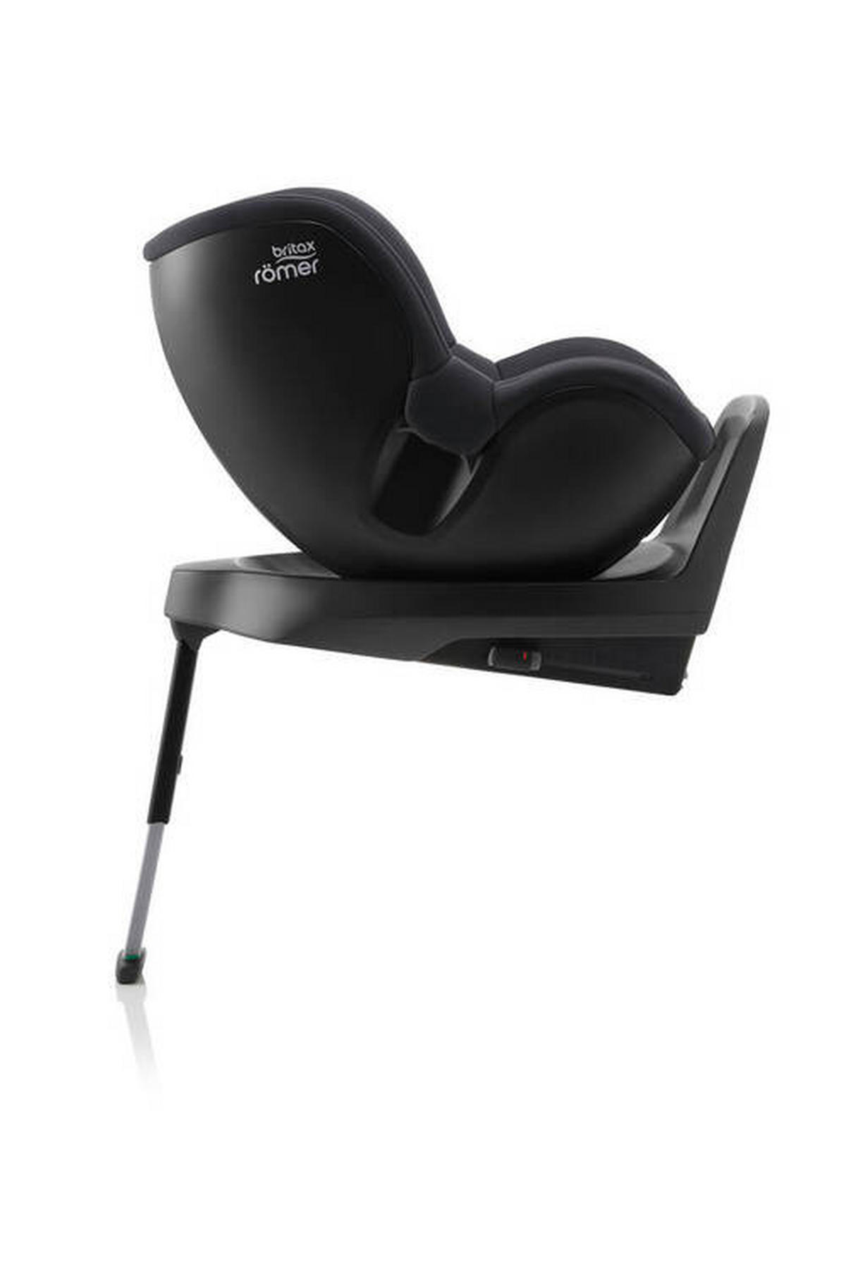 REBOARDER-KINDERSITZ Dualfix Plus  - Dunkelgrau, Basics, Kunststoff/Textil (44/55cm) - Britax Römer