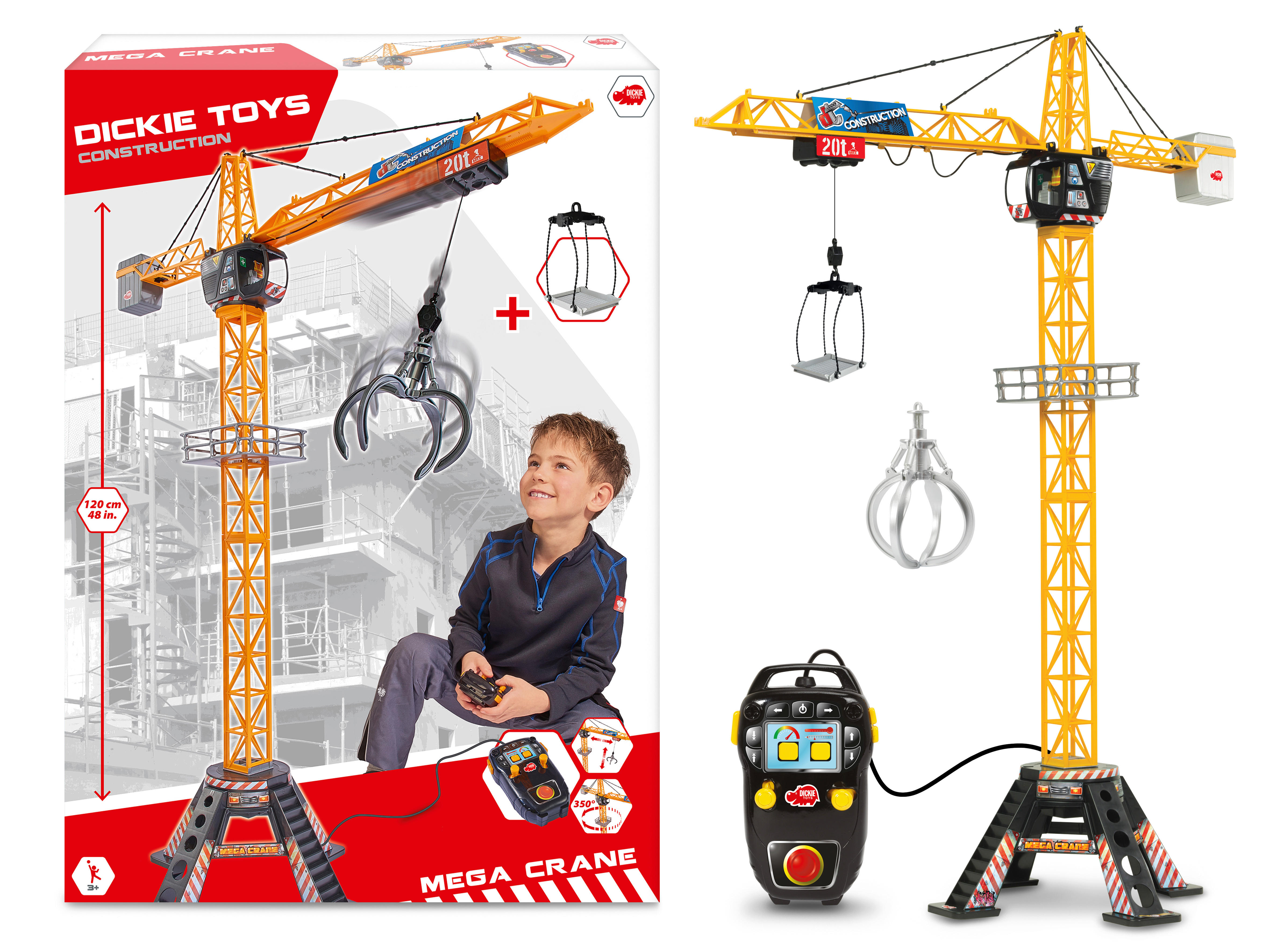 Включи автокран. Кран Dickie Toys 3462412. Подъемный кран Dickie Toys Mega Crane (3462412). Башенный кран Dickie Toys 120cm. Подъемный кран Dickie Toys 3462411si1.