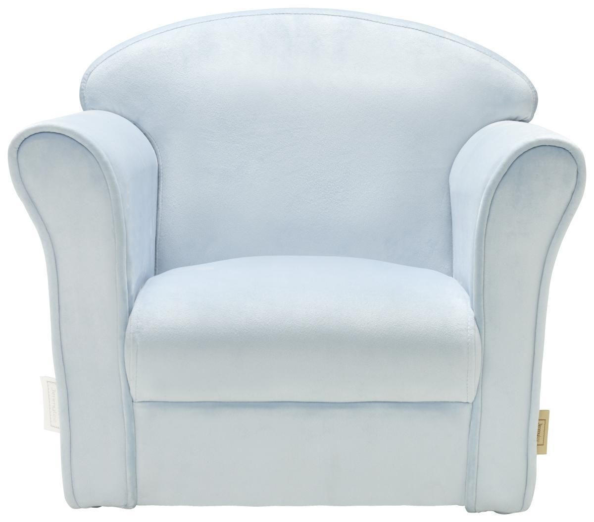 DETSKÉ KRESLO - modrá, Trend, textil (50/39/44cm) - Jimmylee