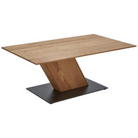 COUCHTISCH in Holz, Metall 115/65/45 cm  - Eichefarben, Design, Holz/Metall (115/65/45cm) - Valnatura