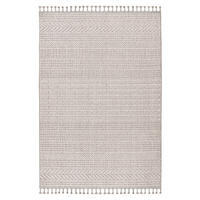 FLACHWEBETEPPICH 120/170 cm Silberfarben  - Silberfarben, Basics, Textil (120/170cm) - Kayoom