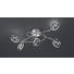 LED-DECKENLEUCHTE - Chromfarben, Design, Metall (42/62cm)