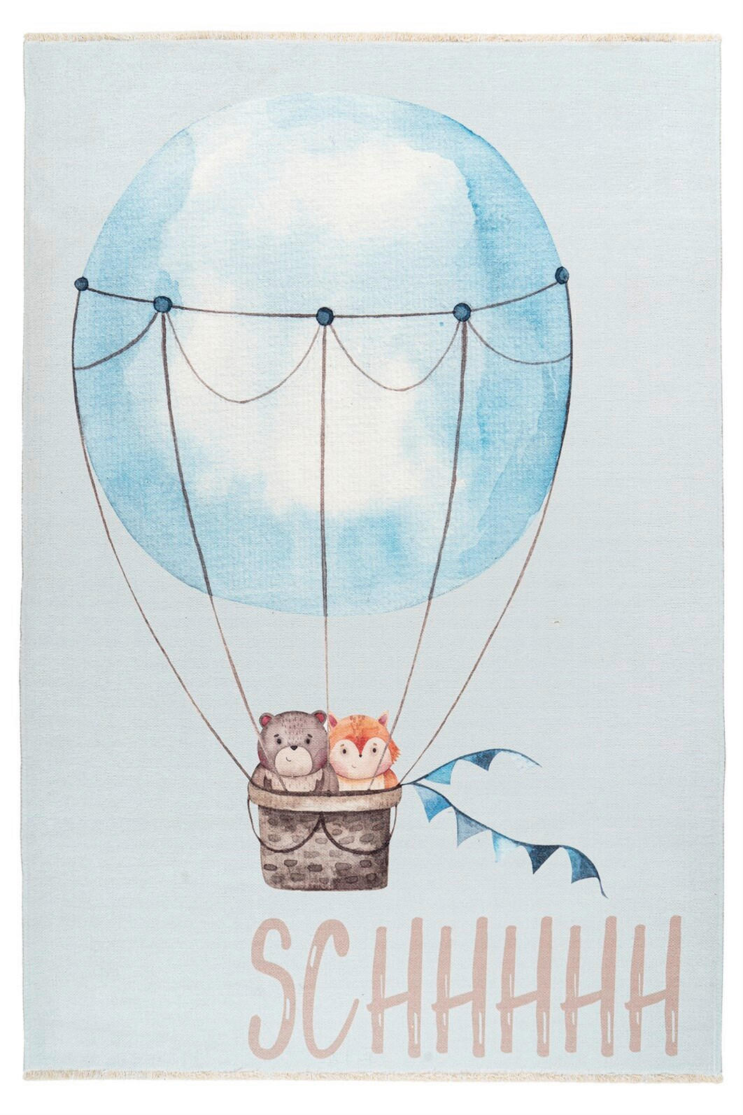 FLACHWEBETEPPICH 115/170 cm Multicolor rechteckig  - Multicolor, Basics, Textil (115/170cm) - Kayoom