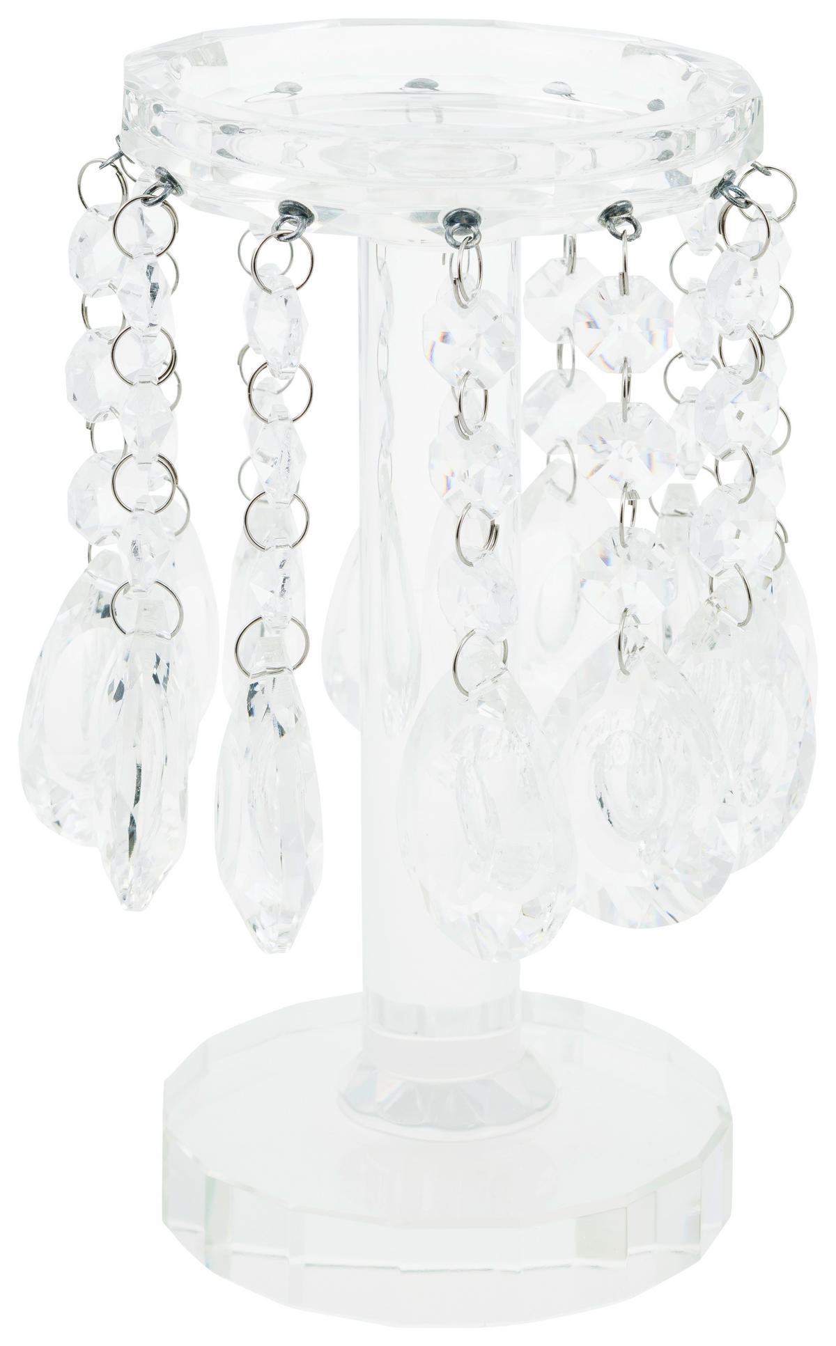 SUPORT PENTRU LUMÂNARE PASTIL - străveziu, Trend, sticlă (9,5/18cm) - Ambia Home