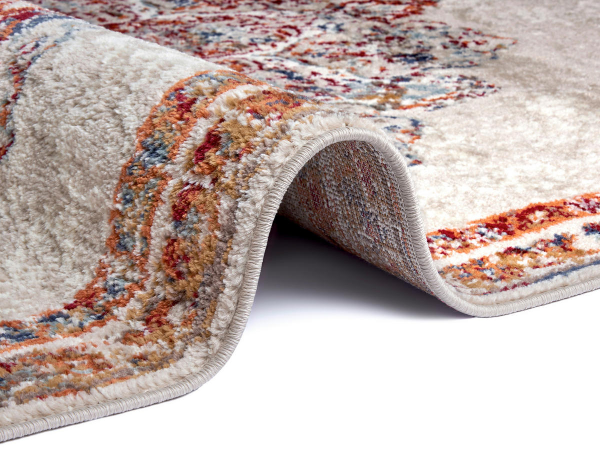 LÄUFER 80/240 cm Luxor  - Multicolor/Creme, Design, Kunststoff/Textil (80/240cm)